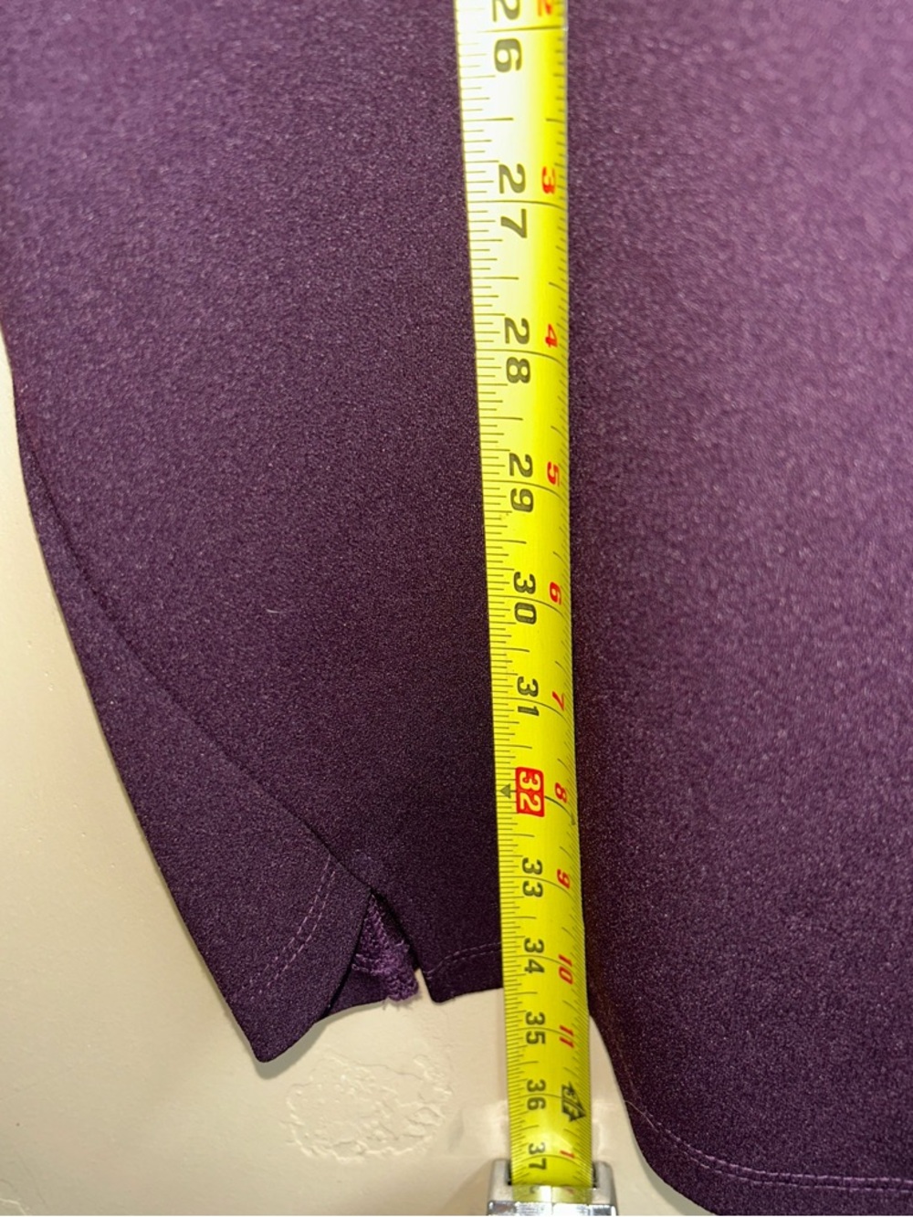 🔥5/$35🔥Charlotte Russe Deep Purple V-Neck Bodycon Mini Dress | Size S - Picture 6 of 6